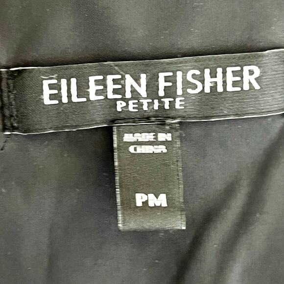 Eileen Fisher Petite women’s 80% down puffer winter jacket - Picture 8 of 10